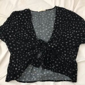 LA HEARTS WRAP TOP